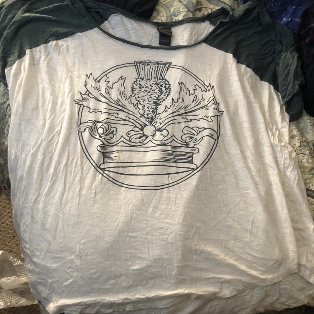 Outlander themed sleep shirt. Long sleeve.